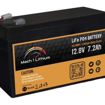 Lithium 12v 7.2AH Battery
